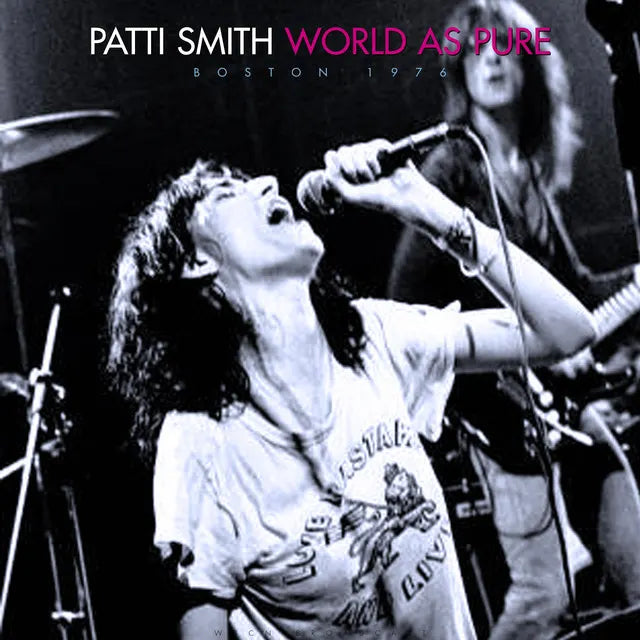 Music print | Patti Smith - World As Pure (Live) poster connecté