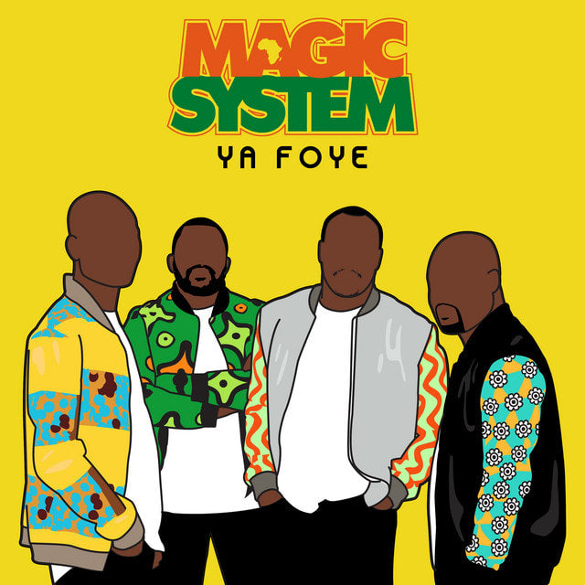 Music print | Magic System - Ya Foye poster connecté