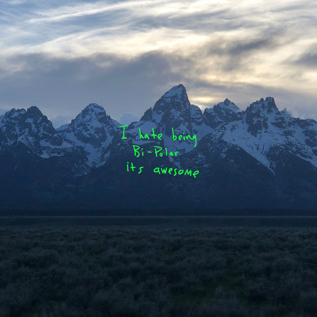 Music print | Kanye West - ye poster connecté