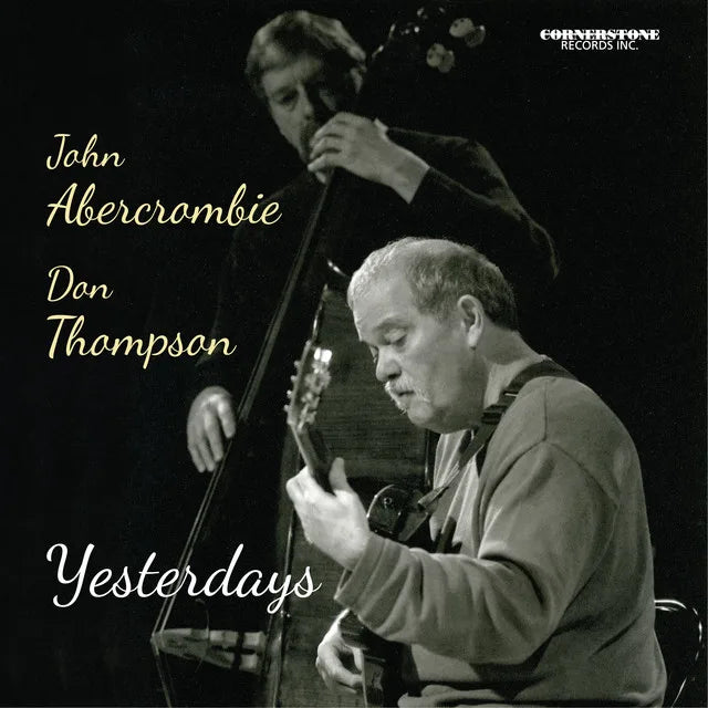 Music print | John Abercrombie & Don Thompson - Yesterdays poster connecté