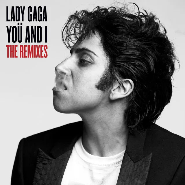 Music print | Lady Gaga - Yoü And I (The Remixes) poster connecté