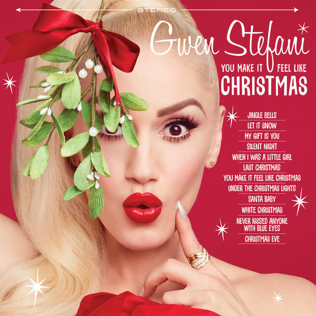 Music print | Gwen Stefani - You Make It Feel Like Christmas poster connecté